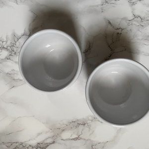 Chinese Asian Stonewear Tea Cups - set of two